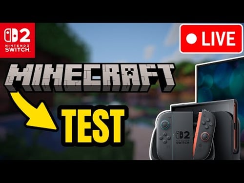 🔴LIVE MINECRAFT AUF DER SWITCH 2 TESTEN! Wie gut ist es? Minecraft