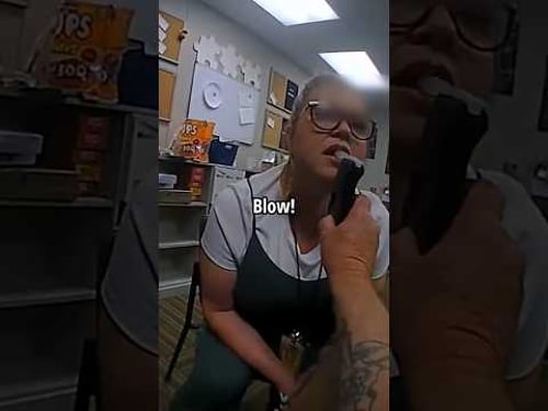 Bodycam: Elementary school teacher arrested for being drunk during class time