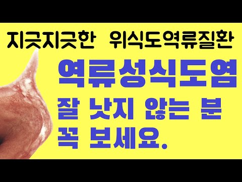 잘 낫지 않는 역류성 식도염 치료 #식도염 #역류성식도염 #위식도역류질환