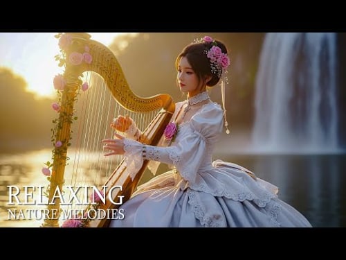 Beautiful Relaxing Harp Music INSTANTLY Heals Your Mind ๐ฟStress Relief, No Overthinking, Deep Sleep