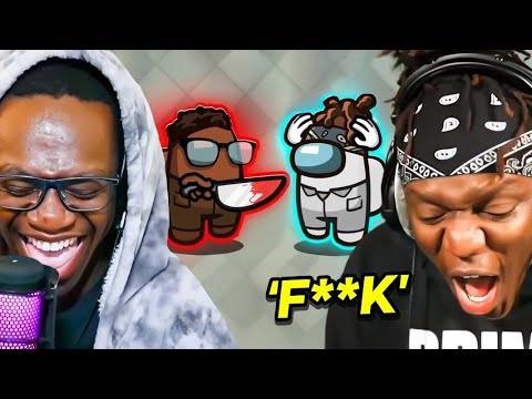 Deji Ragebaiting KSI In SIDEMEN AMONG US