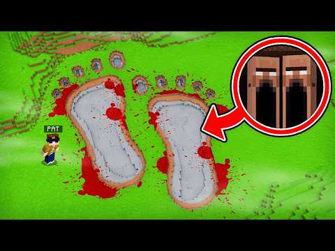 WIR finden ein BLUTIGES VILLAGER LOCH...😨 (Minecraft)