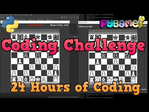 I tried coding for 24 hours straight - Creating Online Multiplayer Chess with Python