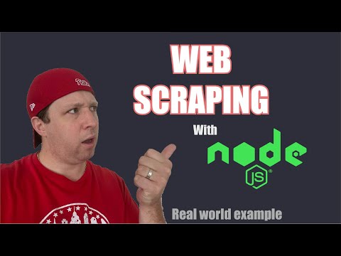 Node JS Tutorial: Web Scraping with cheerio js