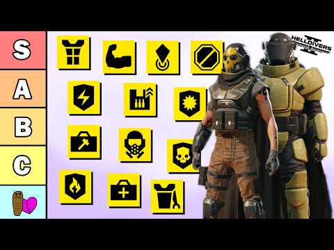 Ranking the BEST and WORST Armor Passives in Helldivers 2