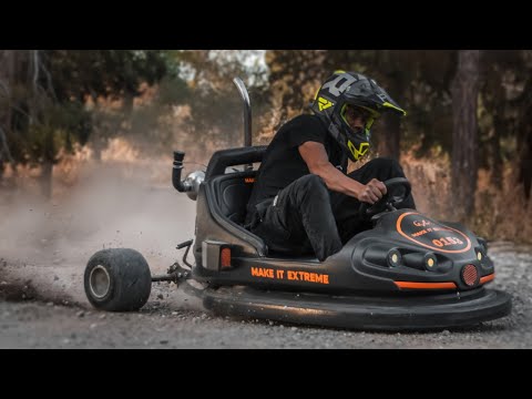 Watch What Happens When You Add an Engine to a Bumper Car!