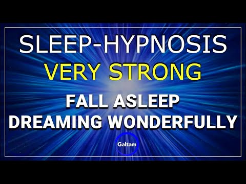 Sleep Hypnosis Very Strong | Fall Asleep & Dream Wonderfully (Talking into Sleep)