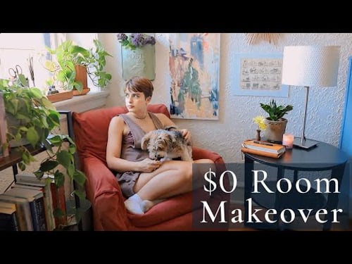 A Living Room Makeover...without buying ANYTHING new :)