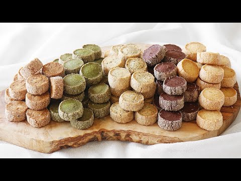 5 Flavors French butter cookies l Sable Diamant