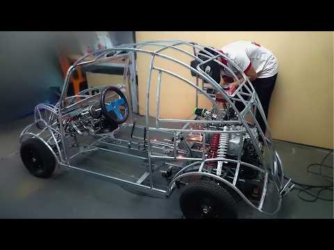 Man Builds Homemade Volkswagen Beetle From Scratch Using PVC | by @KST HACKS