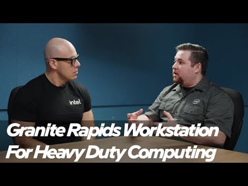 Introducing New Intel Xeon 600 Processors for Workstation | Talking Tech | Intel Technology