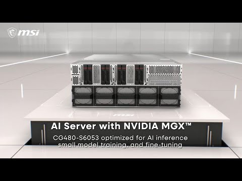 NVIDIA MGX AI Server CG480-S6053 | MSI