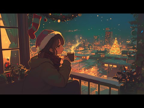 Cozy Christmas Balcony Lofi Piano — Warm & Cozy Vibes 3h