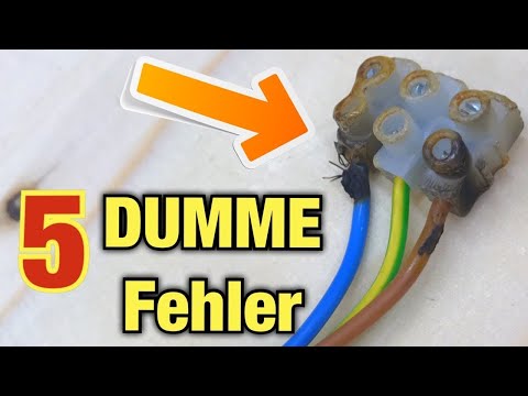 5 dumme Fehler solltest du in der Elektrotechnik unbedingt vermeiden. Proofwood
