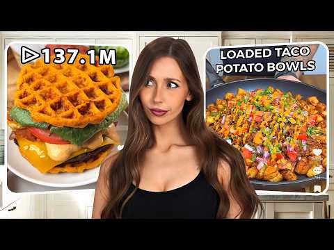 I Tested VIRAL 'Healthy' TikTok Meals (again) ๐