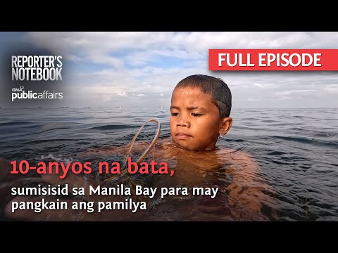 10-anyos na bata, sumisisid sa dagat para sa pamilya (Full Episode) | Reporter’s Notebook