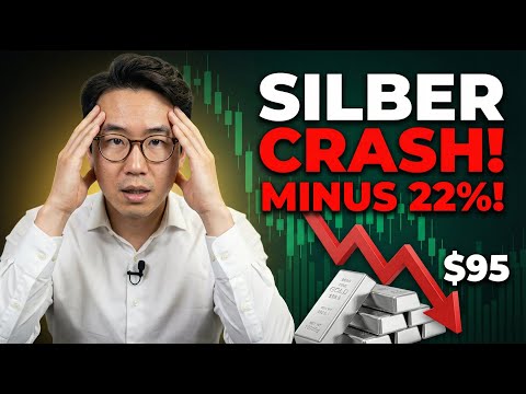 Silber stürzte 22 % auf 95 $ ab — wir nannten dieses exakte Level gestern!