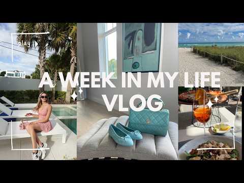 A WEEK IN MY LIFE VLOG ๐ด | new designer shoes, clothing unboxings, & it's freezing in miami