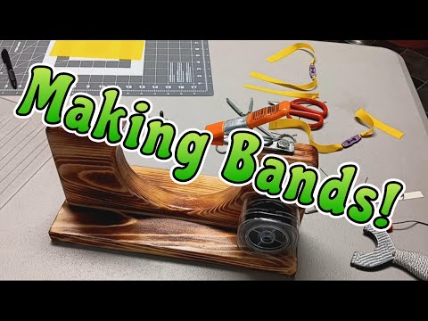 Making Slingshot Flat Bands