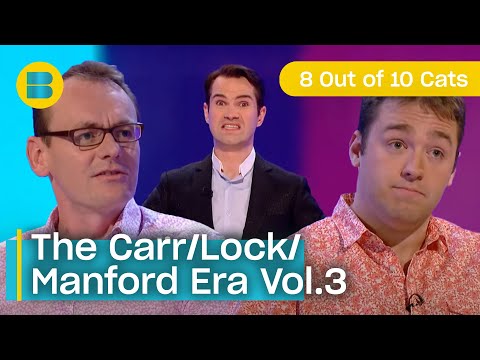 Classic Moments From The Carr/Lock/Manford Era | Volume.3 | 8 Out of 10 Cats | Banijay Comedy
