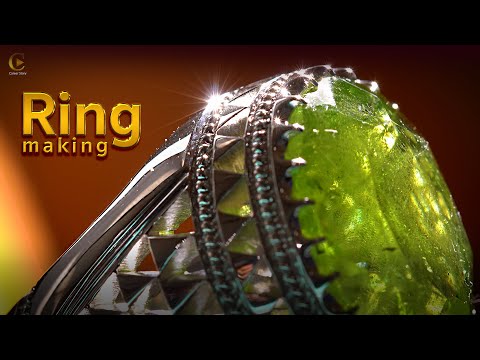 Handmade Men's Triangular Silver Ring | Precision, elegance, expertise, and extraordinary creativity