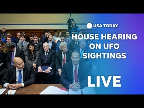 Watch live: House hearing on UFO sightings