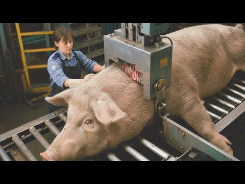 Inside a Pig Processing Factory | How Raw Pigs Are Raised and Turned Into Sausages