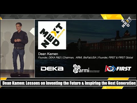 DEAN KAMEN - The Dean of Invention: Lessons on Inventing the Future & Inspiring the Next Generation