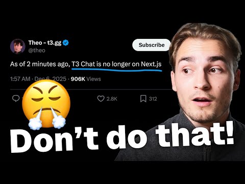 Why Next.js is better than Tanstack Start