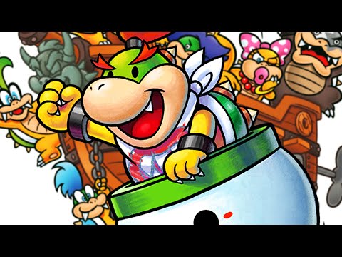 Are Bowser Jr. and the Koopalings Related To Each Other?