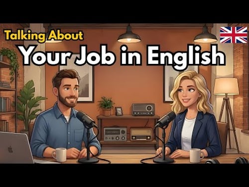 How to Talk About Your Job in English | Real Daily Conversation Practice