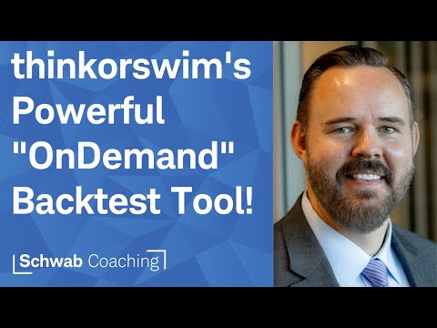 Backtesting a New Trade Strategy with thinkorswim's OnDemand | Getting Started with thinkorswim®