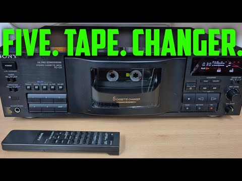 The RAREST Sony Cassette Deck? TC-C5 Full Teardown & Repair!
