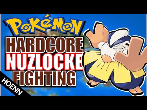 Can I beat my Absentee Father (And Elite 4) in a Pokémon Ruby Hardcore Nuzlocke with Fighting types?