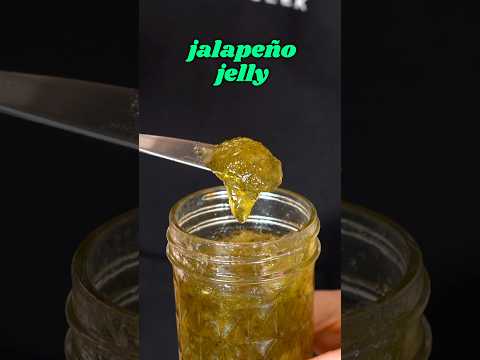 Tangy jalapeño jelly