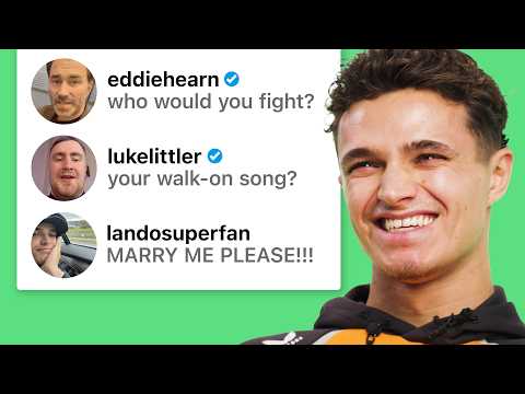 Can Lando Norris Dodge These Wild Questions?