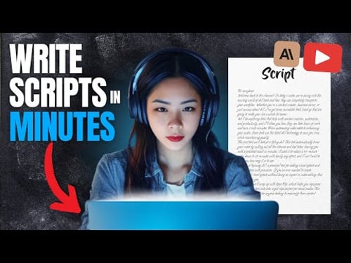 I Use Free AI Tools to Write a Killer YouTube Script in Minutes