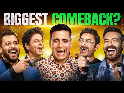 Why Akshay Kumar Couldn't Outshine the Khans of Bollywood ever!π