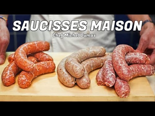 SAUCISSES MAISON | Ail, Épicé, Fromage Bleu