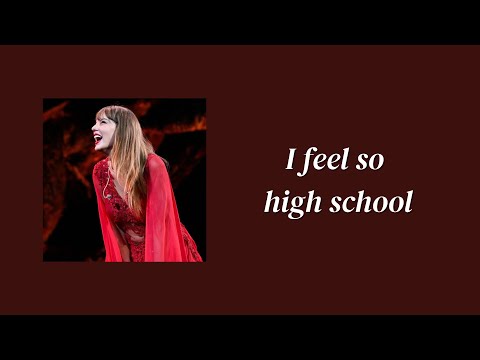 I feel so high school || a Taylor Swift playlist