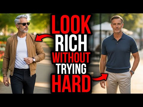 12 CASUAL Clothing Items That Make Men Over 40 Look WEALTHY!
