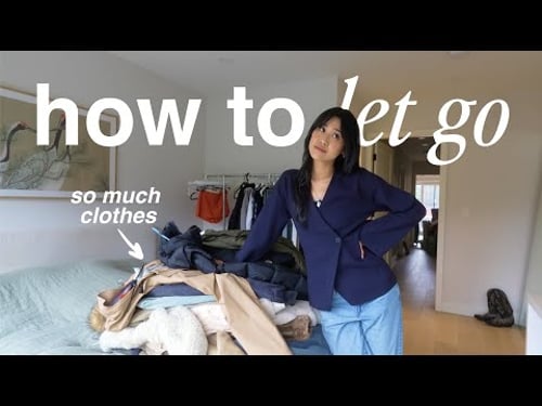 How I got rid of over 100+ pieces of clothing (2025)