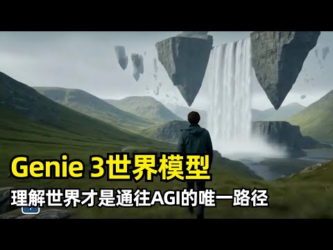 【人工智能】DeepMind Genie 3世界模型 | 理解世界是否才是通往AGI的唯一道路 | Demis Hassabis | 720p/24FPS | 如何预测下个世界 | 全能模型的未来