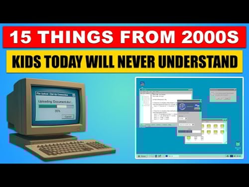 15 Things From the 2000s Kids Today Will NEVER Understand