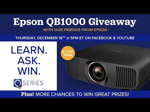 Live With Epson! Projector Deep Dive + Giveaway