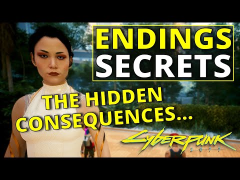 The Hidden Secrets of All Main Endings in Cyberpunk 2077
