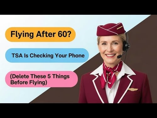 TSA 2026 Alert: 5 Things on Your Phone You MUST Delete Before Flying!