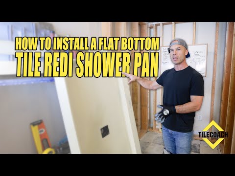 How to Install a Tile Redi Flat Bottom Shower Pan — Sign Up to Win FREE Training with TileCoach!!!
