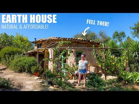 Grandmother Builds Incredible Home From MUD, For Less Than €2,000