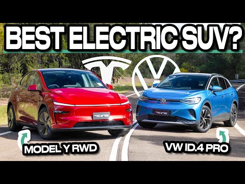 Has Model Y met its match? (Tesla Model Y vs Volkswagen ID.4 comparison review and range test)